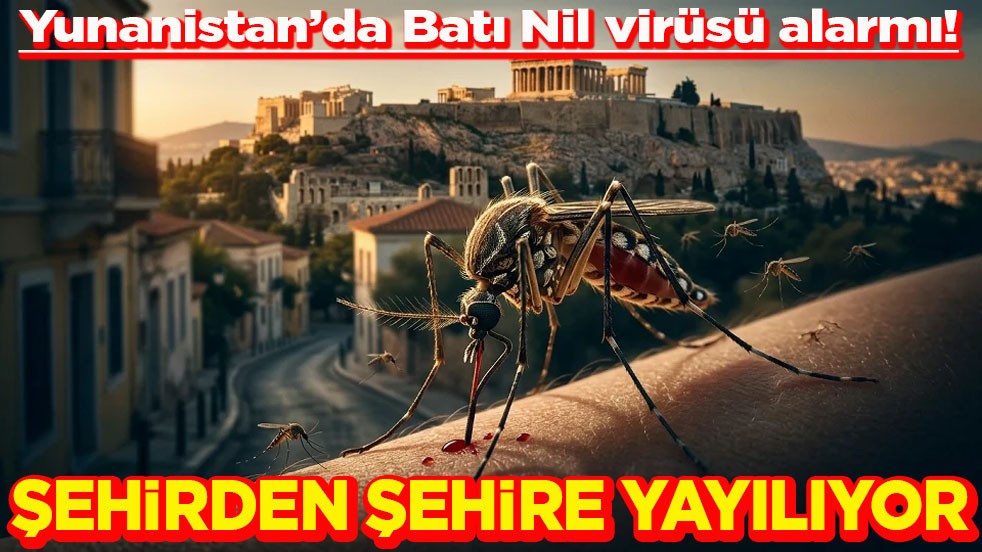 Yunanistan’da Batı Nil virüsünün yayılım alanı genişliyor