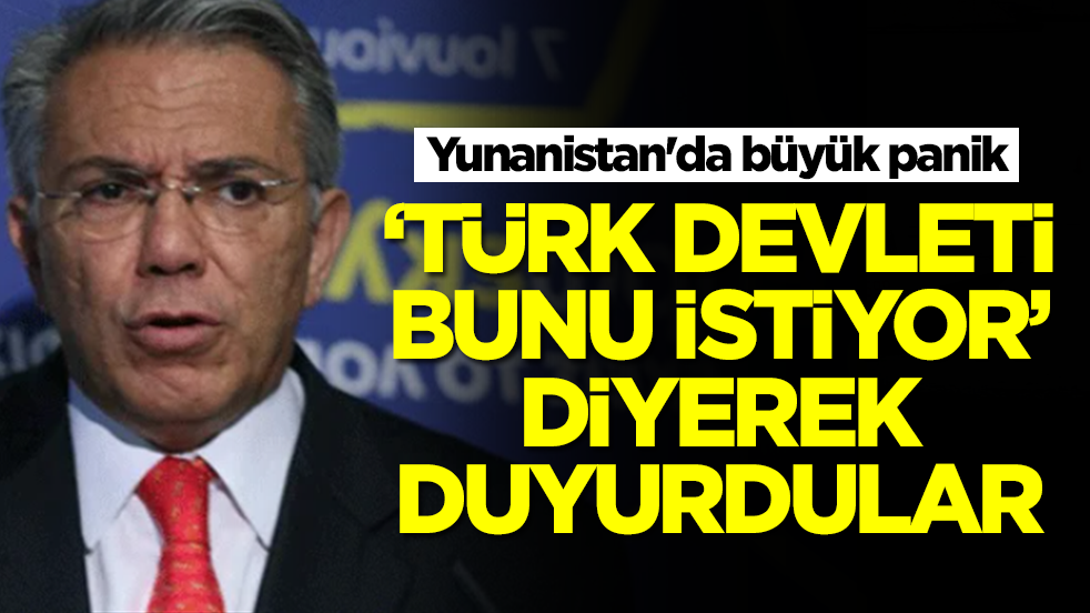Yunanistan'da büyük panik: 'Türk derin devleti bunu istiyor' diyerek duyurdular