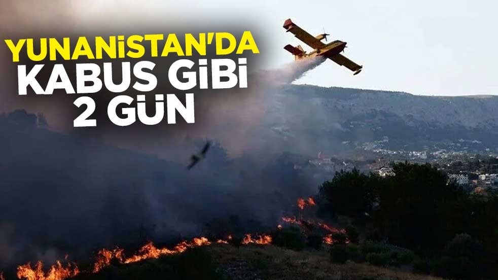 Yunanistan'da kabus gibi 2 gün