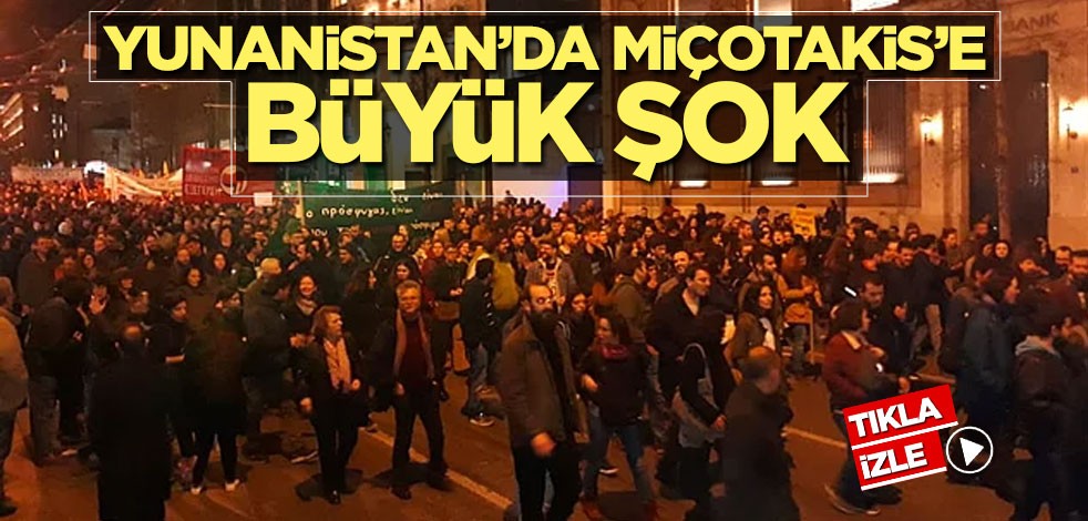 Yunanistan’da Miçotakis’e büyük şok