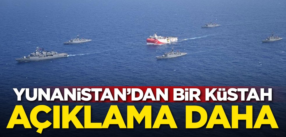 Yunanistan'dan bir küstah açıklama daha