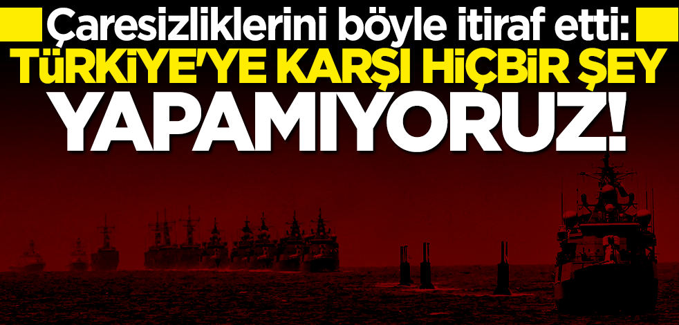 Yunanistan'dan çaresizlik itirafı: İHA'larımızı bile uçuramıyoruz