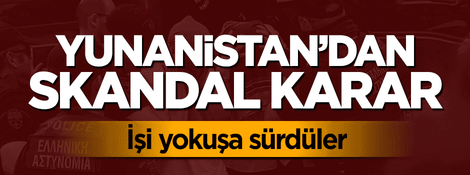 Yunanistan'dan darbeci hainler için skandal karar!
