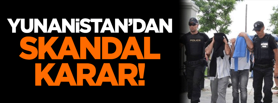 Yunanistan'dan iadelere ret!