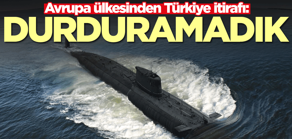Yunanistan'dan Türkiye itirafı: Durduramadık