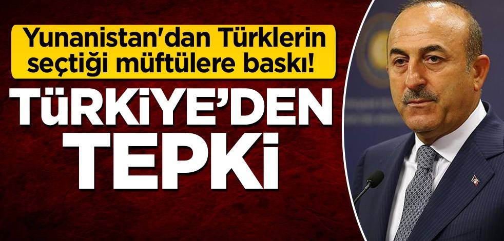 Yunanistan'dan Türklerin seçtiği müftülere baskı! Türkiye'den tepki