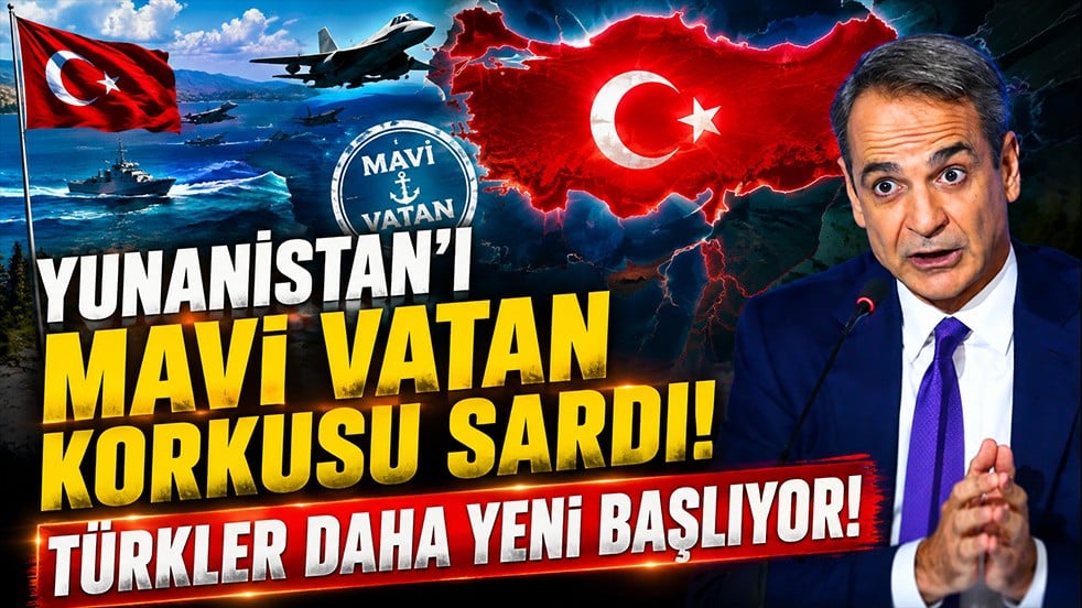 Yunanistan'ı Mavi Vatan korkusu sardı! Türkler daha yeni başlıyor