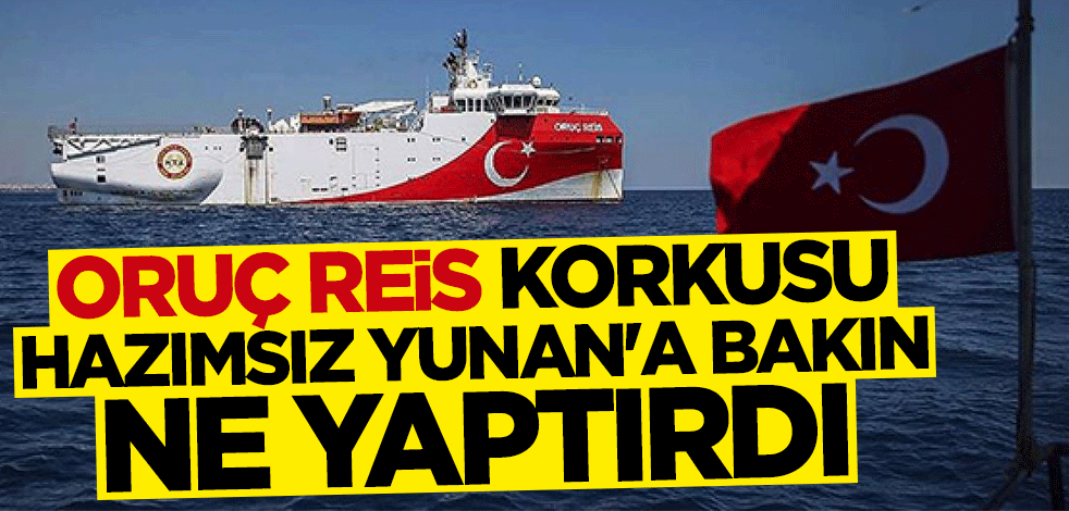 Yunanistan'ı "Oruç Reis" korkusu sardı... 13 yıllık plan yaptılar!