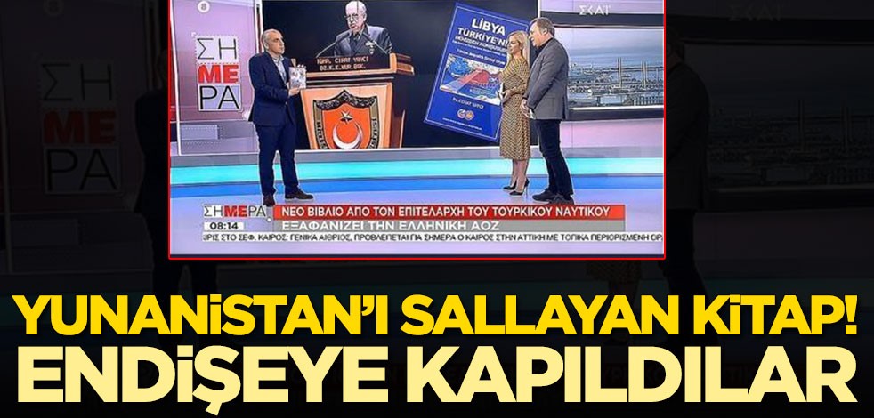 Yunanistan'ı sallayan kitap! Endişeye kapıldılar