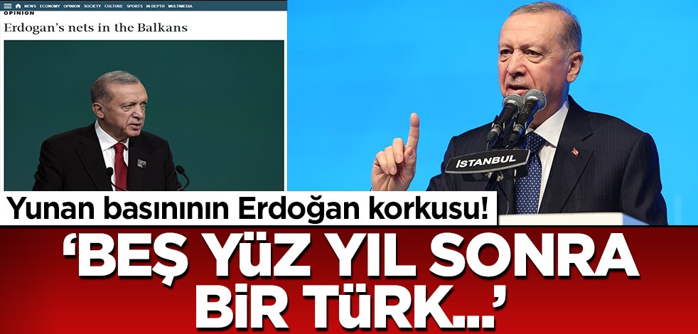 Yunanistan'ın amiral gazetesinden provakatif Erdoğan yazısı! Korkudan titriyorlar...