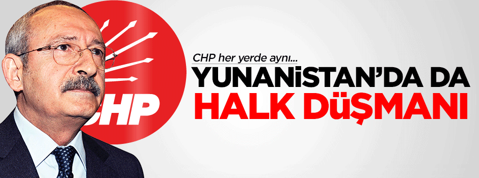 Yunanistan'ın CHP'sine 'halk düşmanı' vurgusu
