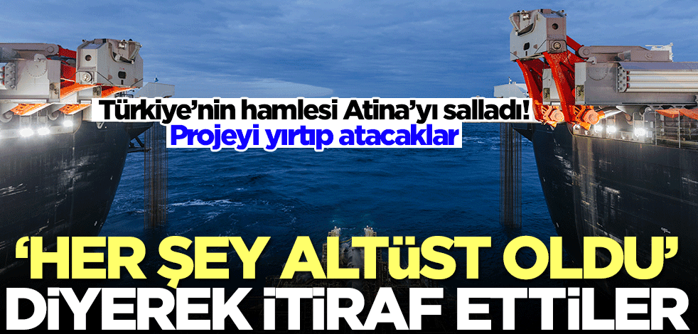 Yunanistan'ın East Med projesi çöktü! Türkiye'nin hamlesi ortalığı karıştırdı