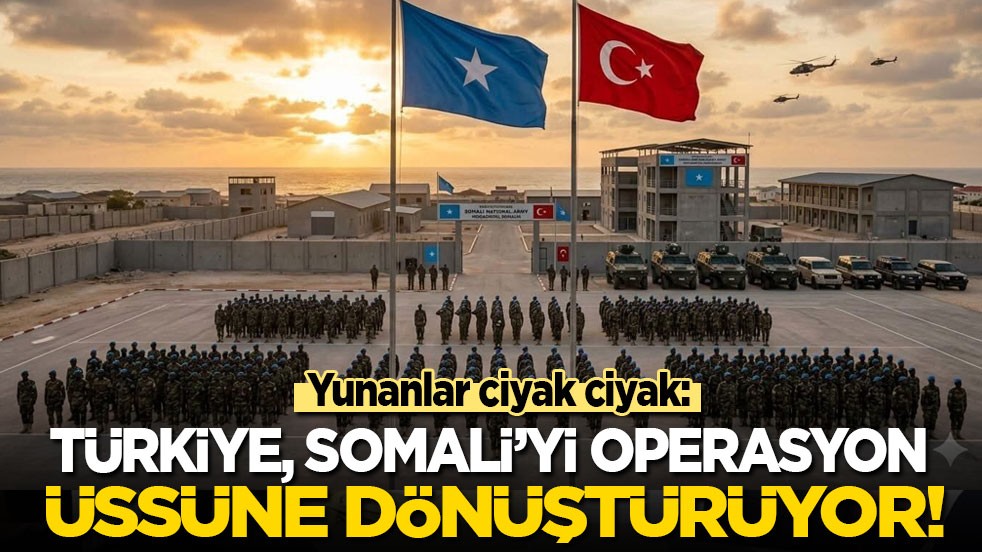 Yunanlar yine ciyak ciyak: Türkiye, Somali’yi operasyon üssüne dönüştürüyor!