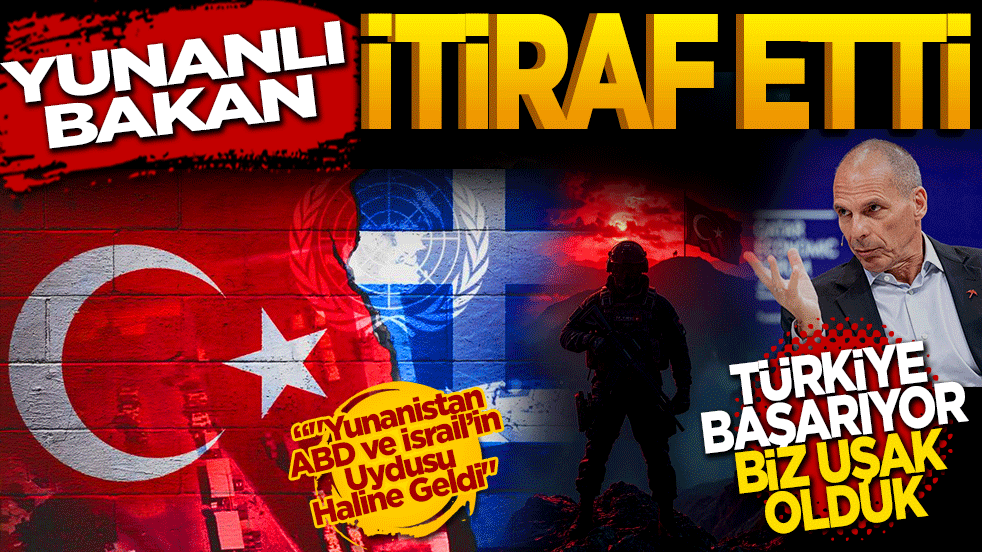 Yunanlı Eski Bakan İtiraf Etti: 