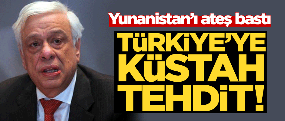 Yunanlıları korku sardı! Türkiye'ye küstah tehdit