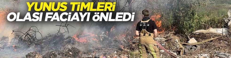 Yunus Timleri olası faciayı önledi