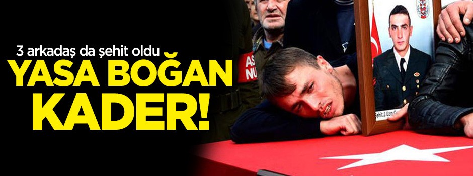 Yürek yakan detay! 3 şehidimiz de...