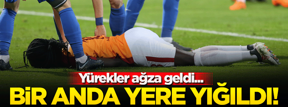 Yürekler ağza geldi! Yıldız futbolcu bir anda yere yığıldı