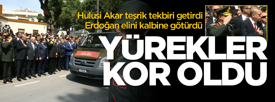 Yürekleri dağlayan veda! Erdoğan elini kalbine götürdü, Akar teşrik tekbiri getirdi