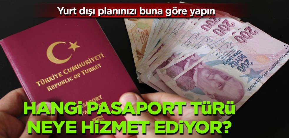 Yurt dışı planınızı buna göre yapın! Hangi pasaport türü neye hizmet ediyor?