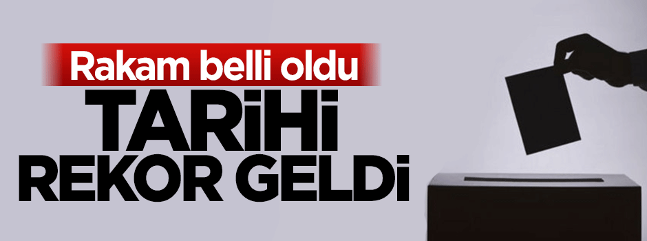 Yurt dışında oy kullanma süresi doldu