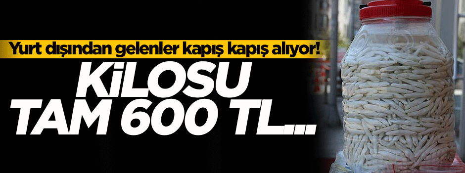 Yurt dışından gelenler kapış kapış alıyor!