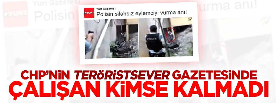 CHP'nin Yurt gazetesinde istifa depremi