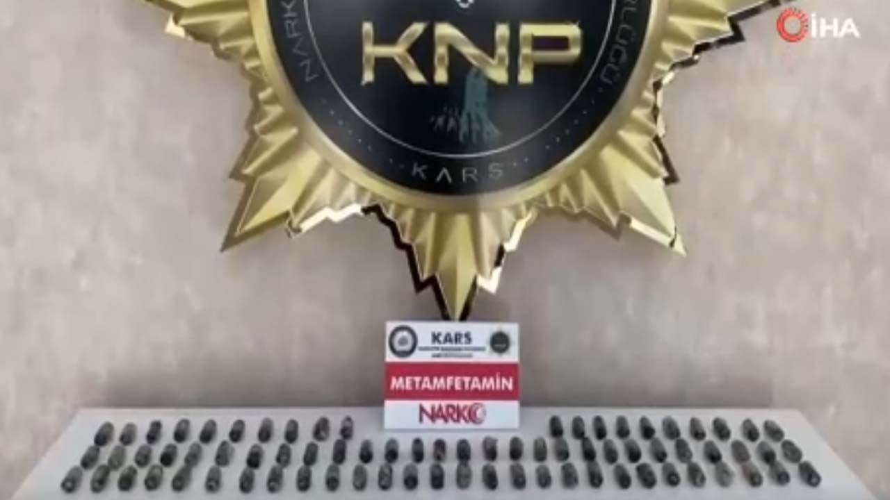 Yürüyen uyuşturucu deposu İranlı polisten kaçamadı