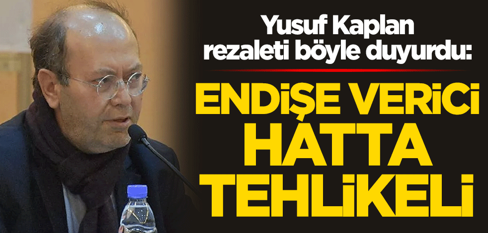 Yusuf Kaplan: Akşamları camilerde okunan dualar bazı şehirlerde yuhalanıyor