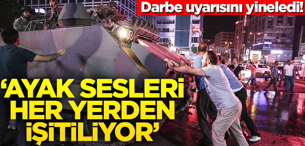 Yusuf Kaplan ‘darbe’ uyarısını yineledi! "Ayak sesleri her yerden işitiliyor"