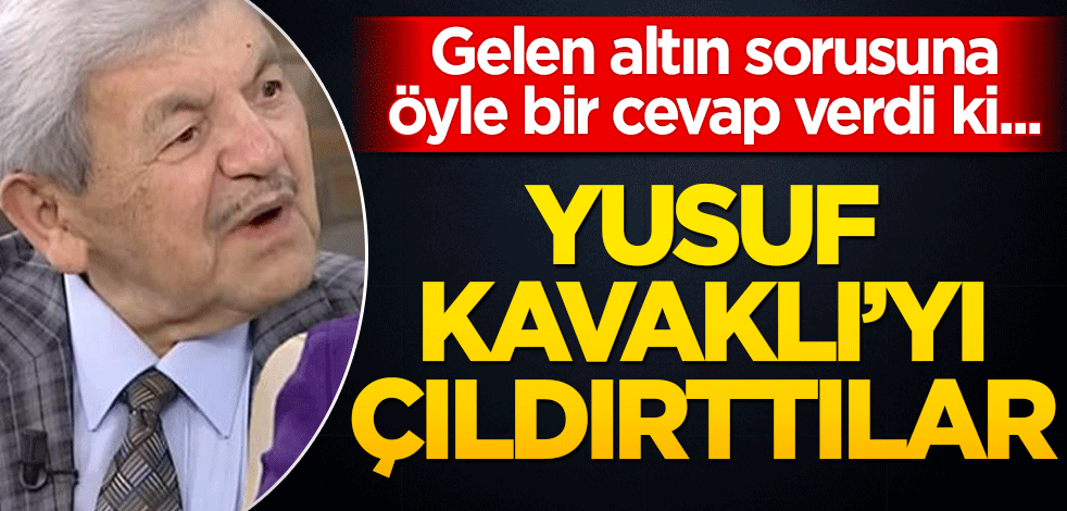 Yusuf Kavaklı'ya gelen altın sorusu ilahiyatçıyı kızdırdı! Nasıl soru bu ya?