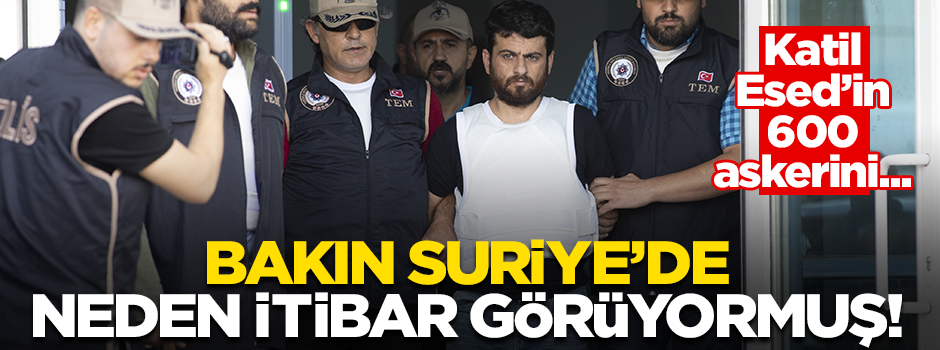 Yusuf Nazik, katil Esed’in 600 askerini kurtarmış!