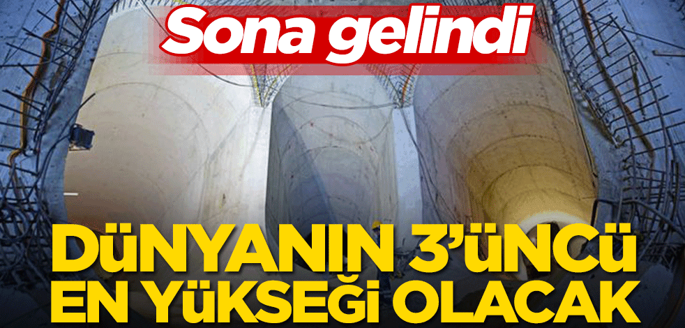 Yusufeli Barajı’nda sona gelindi