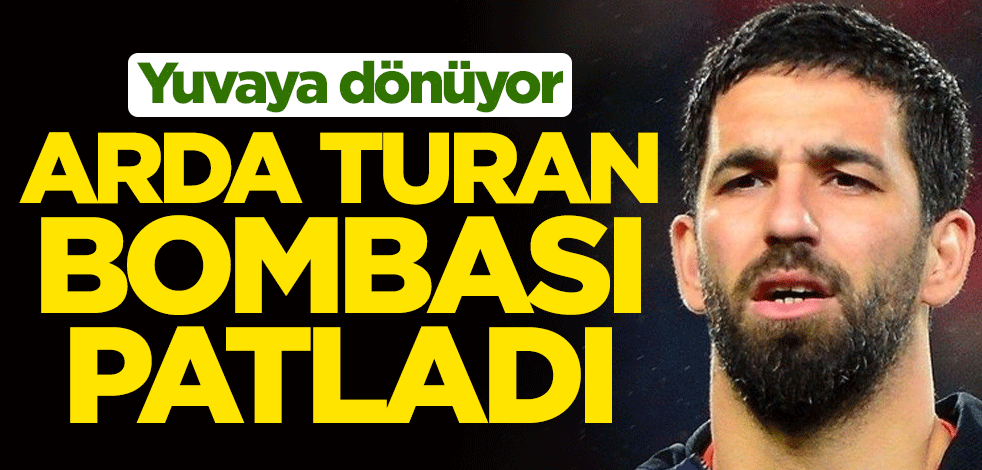 Yuvaya dönüyor... Galatasaray'dan Arda Turan bombası