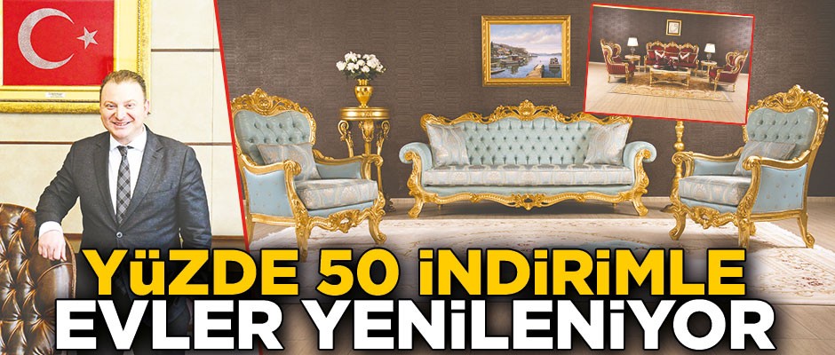 Yüzde 50 indirimle evler yenileniyor