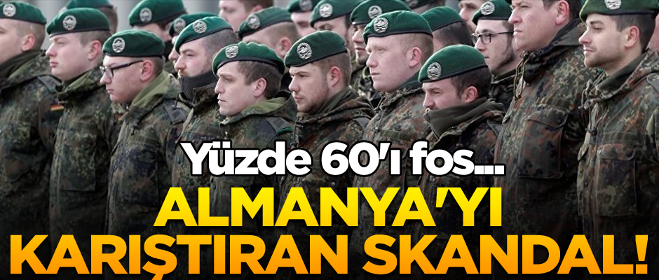 Yüzde 60'ı fos... Almanya'yı karıştıran skandal!