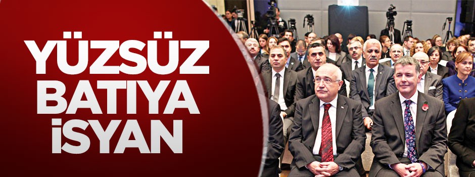 Yüzsüz Batı'ya isyan