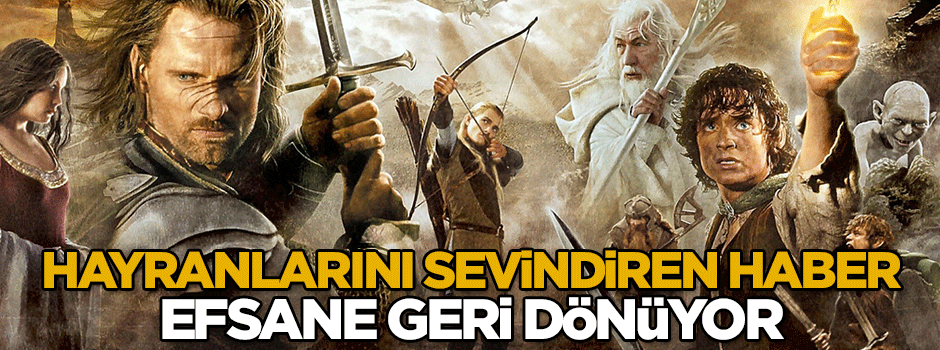 Yüzüklerin Efendisi dizi oluyor