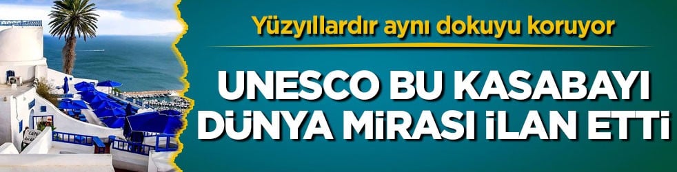 Yüzyıllardır aynı dokuyu koruyor! UNESCO bu kasabayı dünya mirası ilan etti