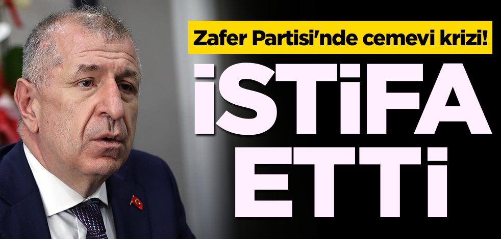 Zafer Partisi'nde cemevi krizi! İstifa etti