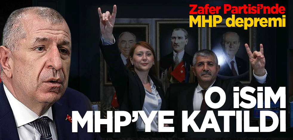 Zafer Partisi’nde MHP depremi