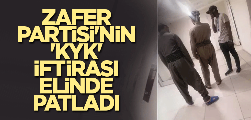 Zafer Partisi'nin 'KYK' iftirası elinde patladı