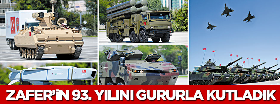 Zafer’in 93. yılını gururla kutladık