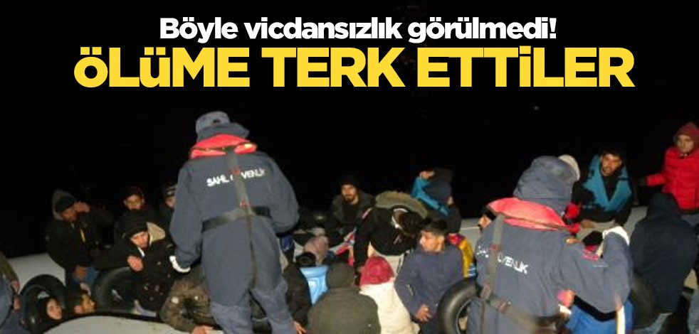 Zalimler 78 göçmeni ölüme terk ettiler
