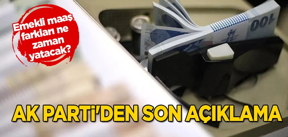 Zam farkları hakkında SGK’dan açıklama: Emekli maaş farkları bugün hesaplara yatacak! Zam yapıldı!