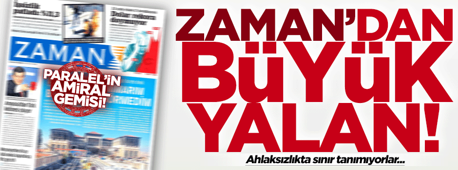 Zaman ahlaksızlıkta sınır tanımıyor!