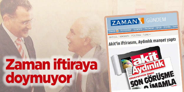 Zaman, Akit hakkındaki karanlık haberlerine devam ediyor