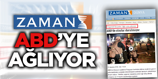 Zaman Amerika'ya ağlıyor