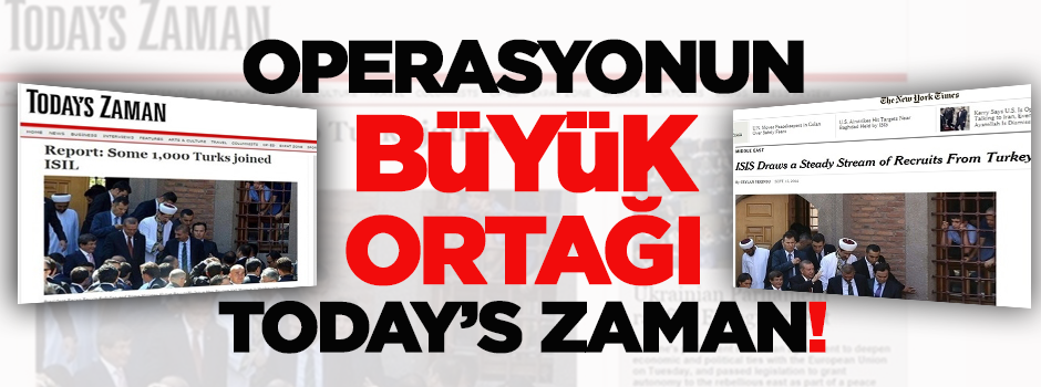 Zaman gazetesi de 'Hacı Bayram' fotoğrafını kullandı!