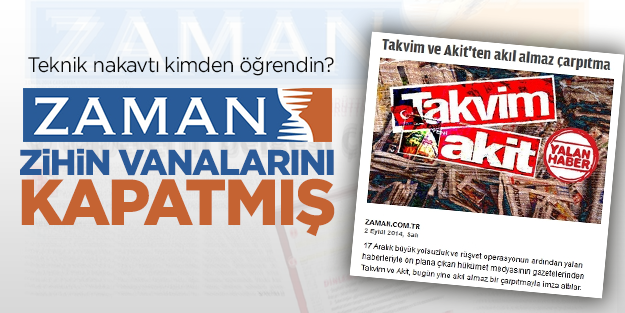 Zaman Ekrem Dumanlı'nın skandal yazısını savundu